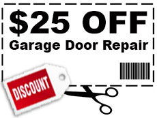 25$ off any garage door repair in Lancaster